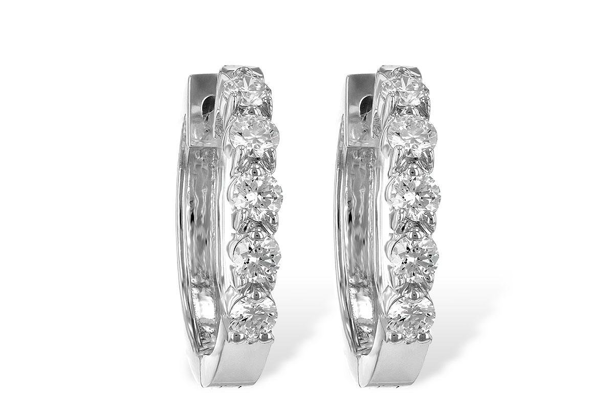 A185-75467: EARRINGS .50 TW