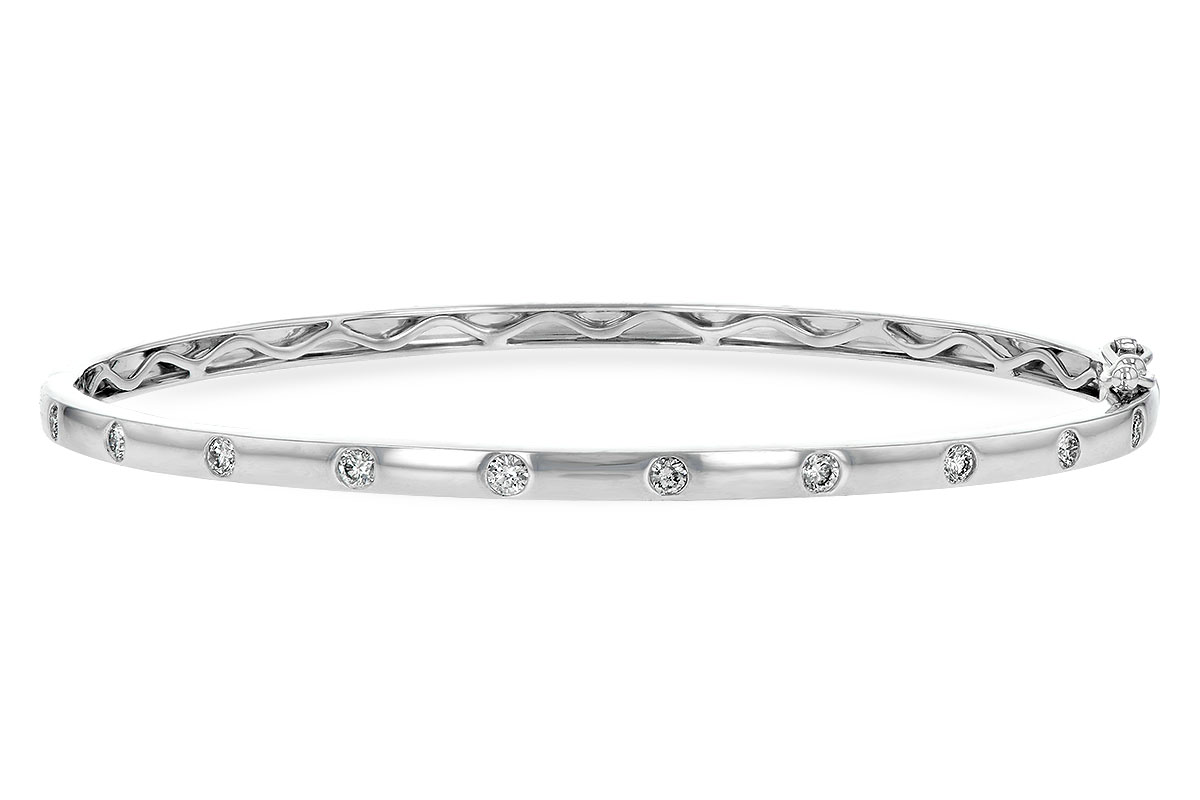 A189-40949: BANGLE BRACELET .40 TW