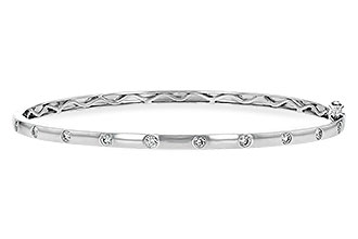 A189-40949: BANGLE BRACELET .40 TW