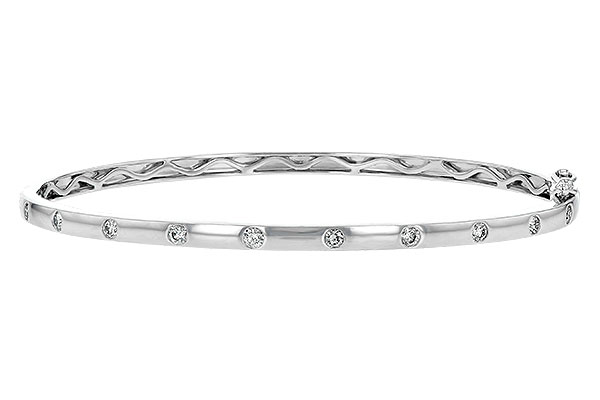 A189-40949: BANGLE BRACELET .40 TW