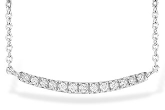 A190-32767: NECKLACE .10 TW