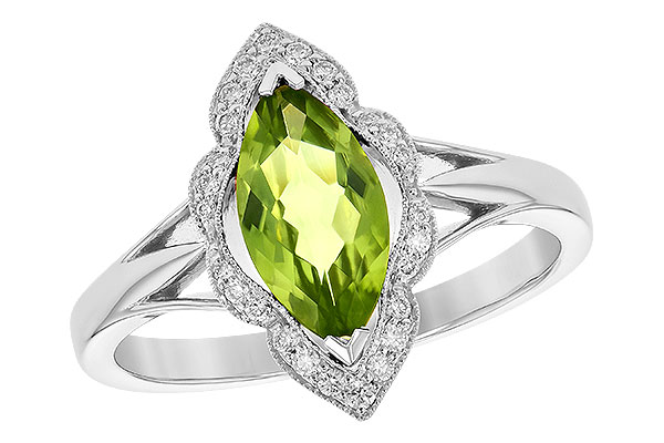 A190-32794: LDS RG .94 PERIDOT 1.05 TGW