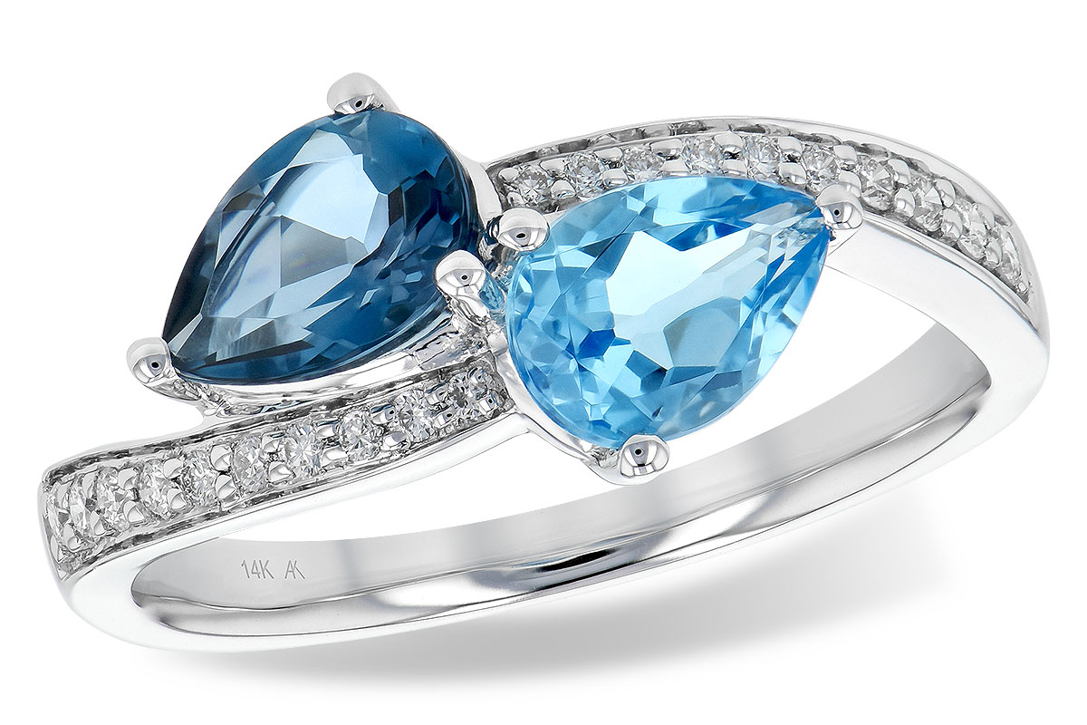 A190-33685: LDS RG 1.52 BLUE TOPAZ 1.66 TGW