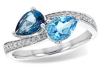 A190-33685: LDS RG 1.52 BLUE TOPAZ 1.66 TGW