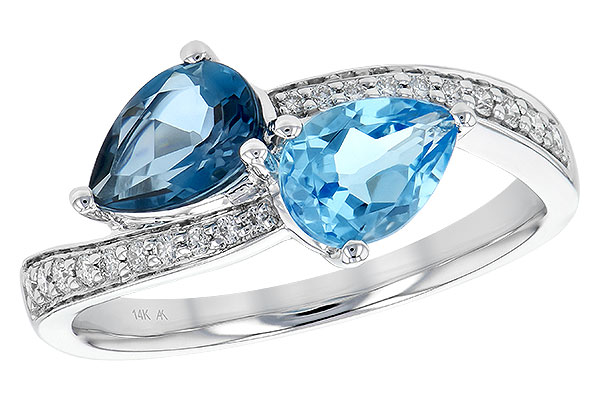 A190-33685: LDS RG 1.52 BLUE TOPAZ 1.66 TGW