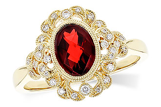 A273-92785: LDS RG 1.40 GARNET 1.56 TGW (8x6MM GAR)