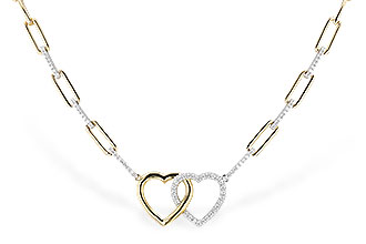 A273-94549: NECKLACE .52 TW