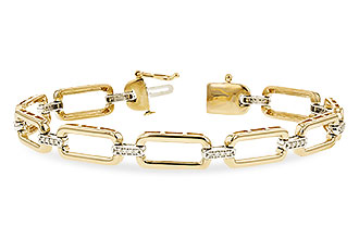 A273-96394: BRACELET .25 TW (7.5" - B189-41867 WITH LARGER LINKS)