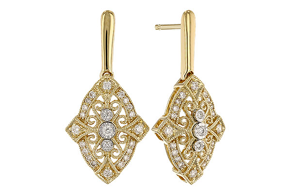 A273-96403: EARRINGS .25 TW