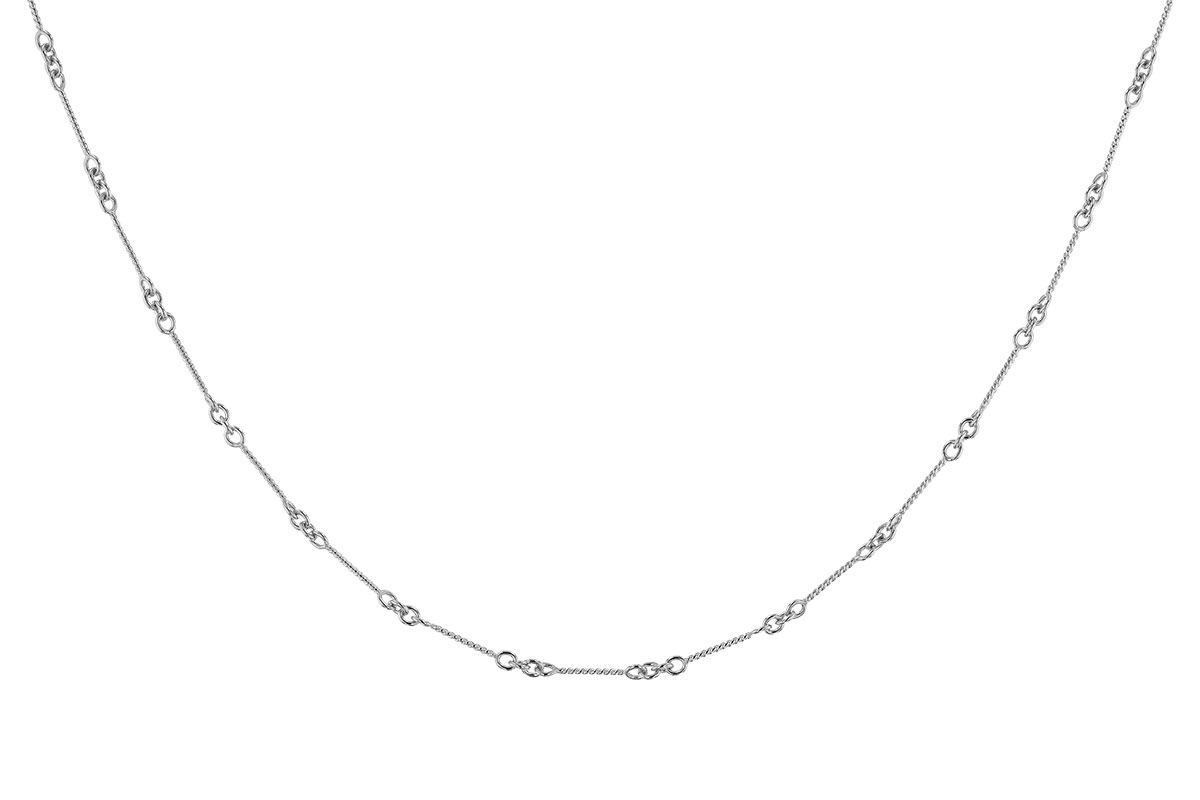 A273-96430: TWIST CHAIN (22IN, 0.8MM, 14KT, LOBSTER CLASP)