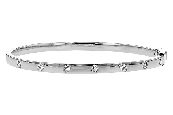 A273-97312: BANGLE .35 TW FANCY CUT DIAMONDS