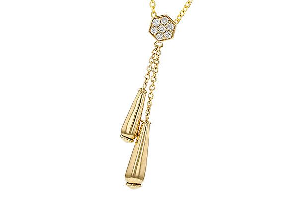 A274-82776: NECKLACE .11 TW