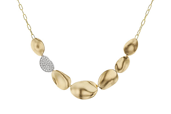 A274-82803: NECKLACE .38 TW (18")