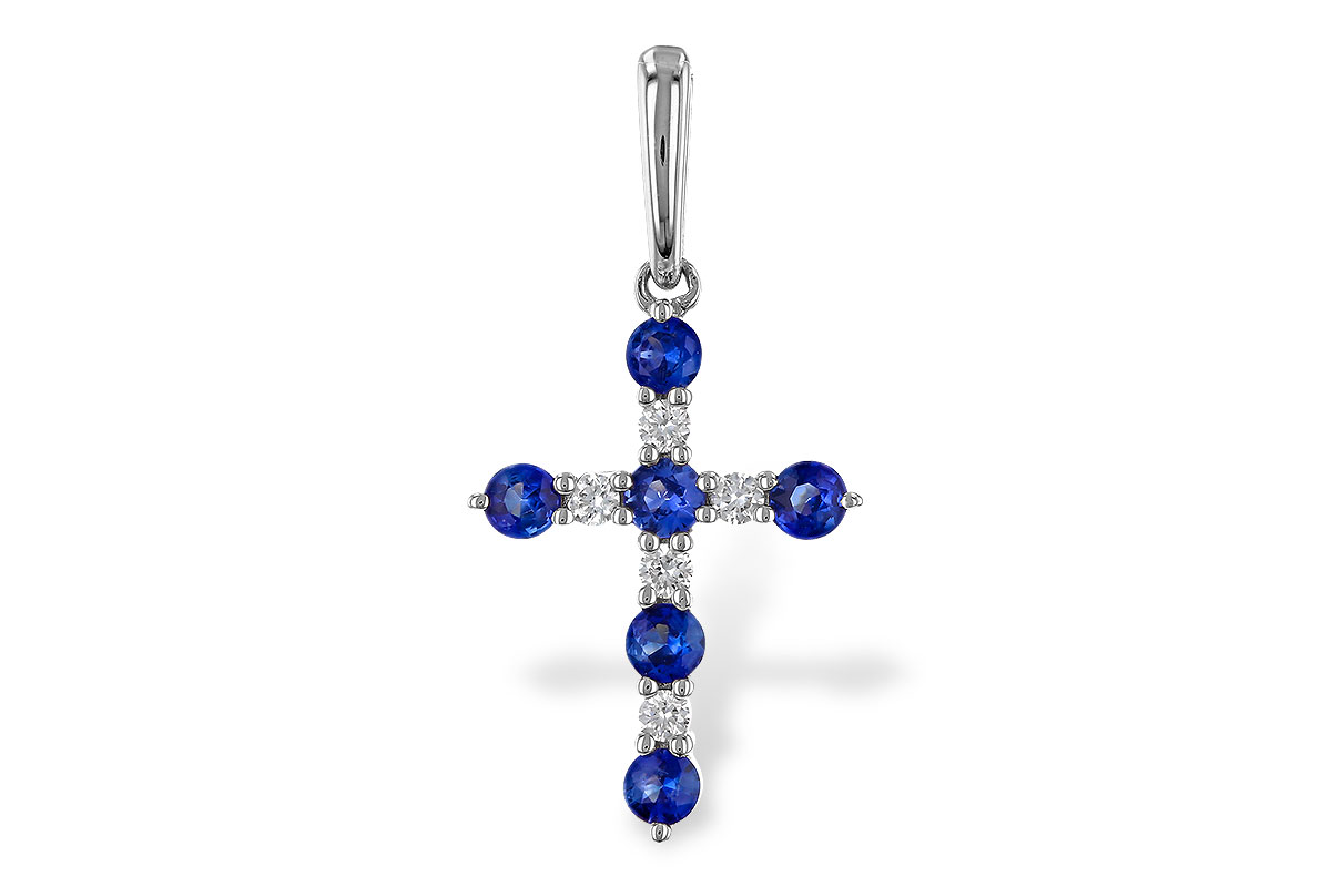 A274-83649: PENDANT .34 TW SAPP .42 TGW