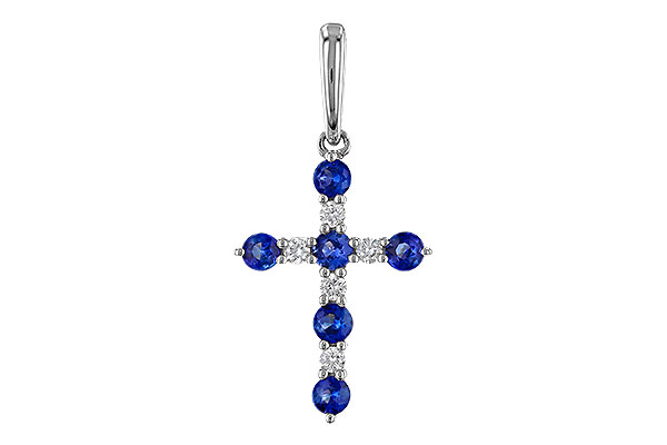 A274-83649: PENDANT .34 TW SAPP .42 TGW