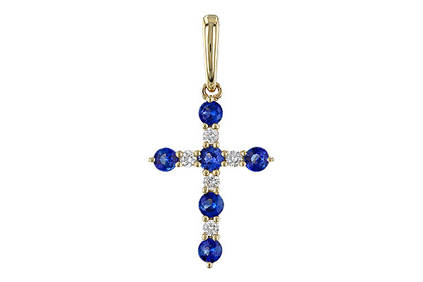 A274-83649: PENDANT .34 TW SAPP .42 TGW