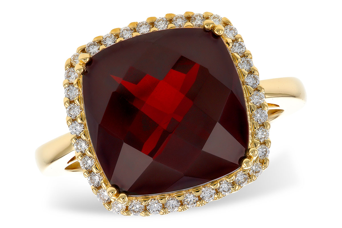 A274-84603: LDS RG 9.26 GARNET 9.50 TGW (12MM CU)