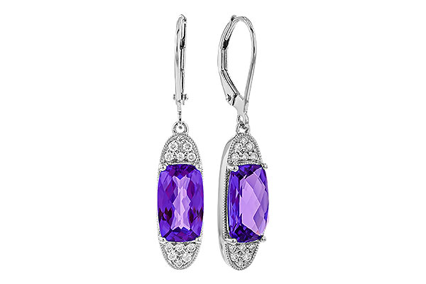 A274-86449: EARR 3.20 TW AMETHYST 3.36 TGW