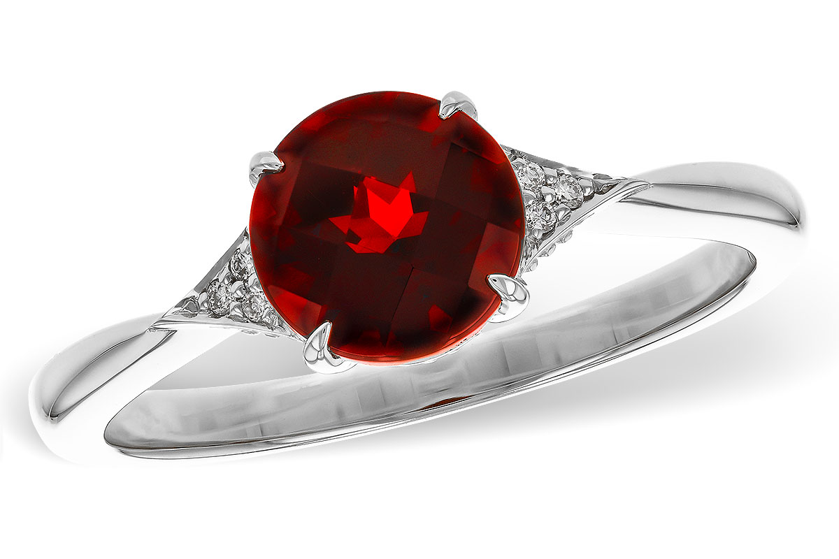 A274-88203: LDS RG 1.46 GARNET 1.48 TGW (7MM RD)