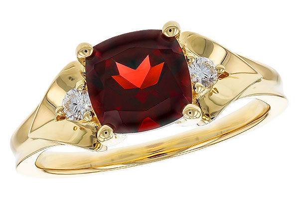 A274-88212: LDS RG 1.66 GARNET 1.75 TGW (7MM GAR)