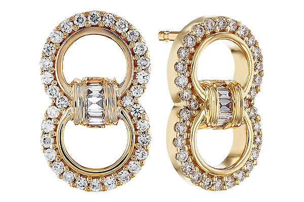A275-72730: EARRINGS .05 TW BAGS .28 TW