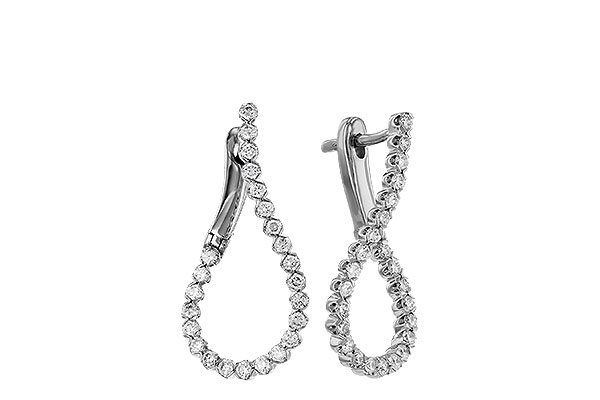A275-72776: EARRINGS .50 TW