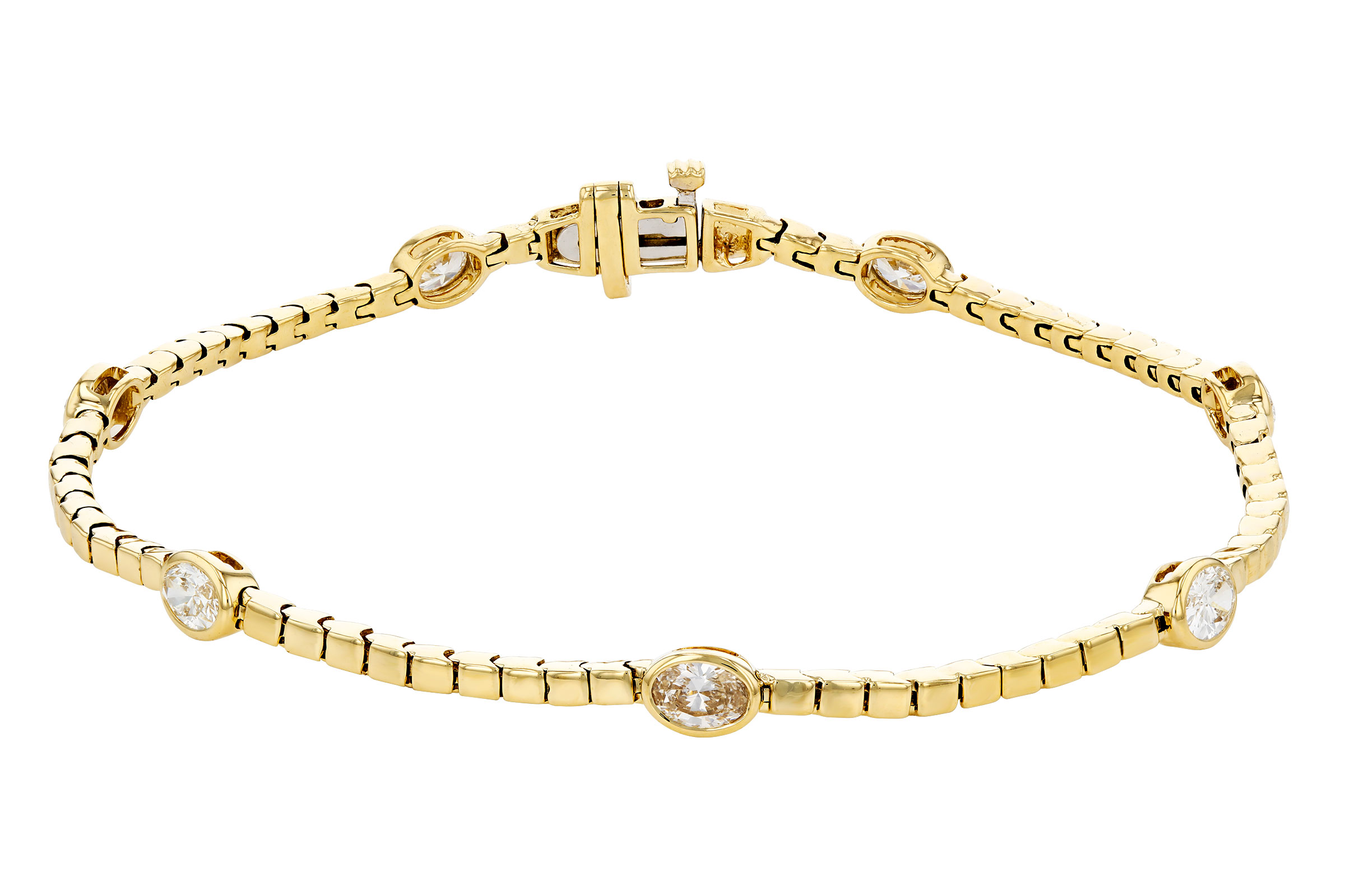 A275-74603: BRACELET 1.30 TW OVAL DIA (7")