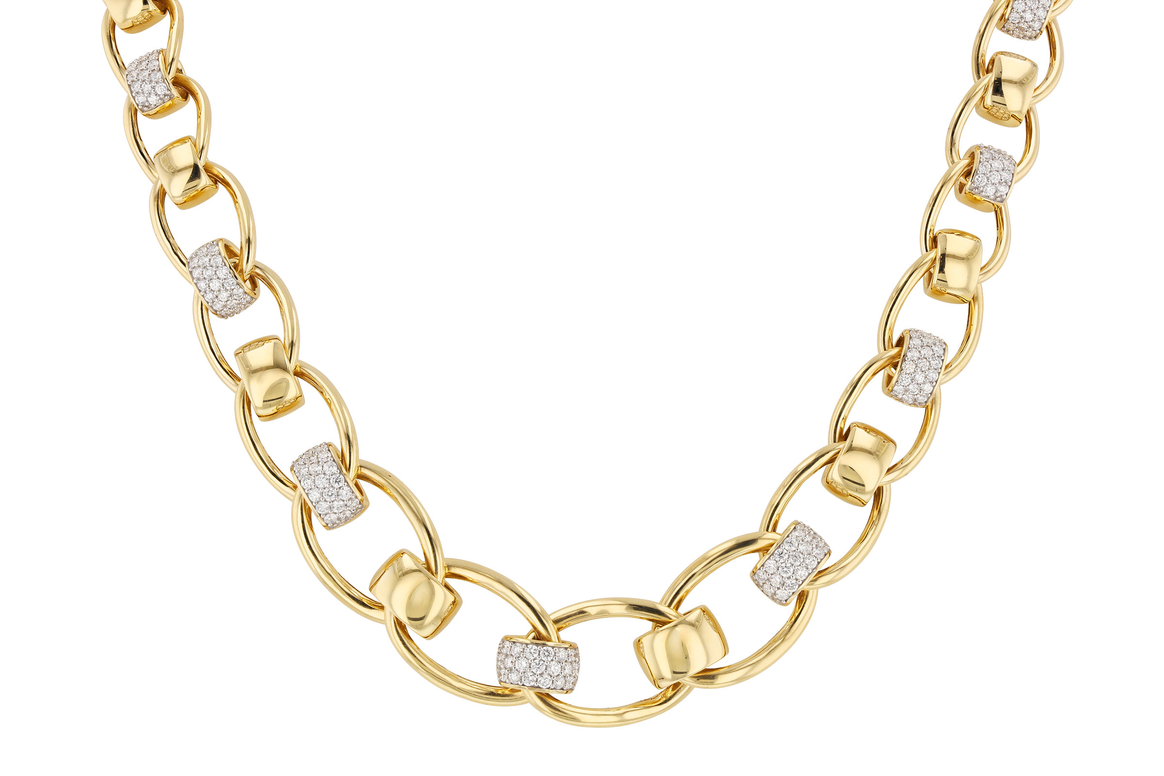 A275-74621: NECKLACE 2.00 TW (17")