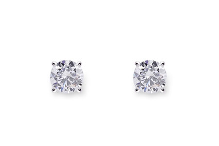 B001-20976: EARRINGS .40 TW