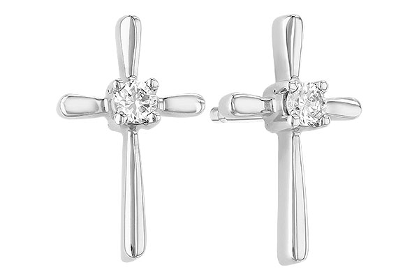 B183-94603: EARRINGS .04 TW