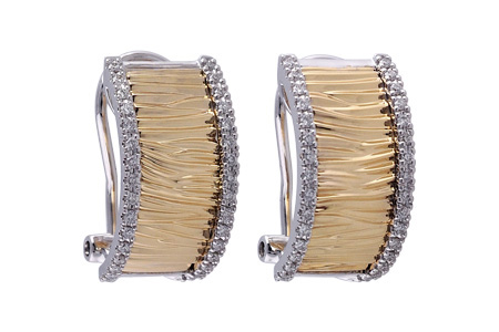 B184-83667: EARRINGS .37 TW