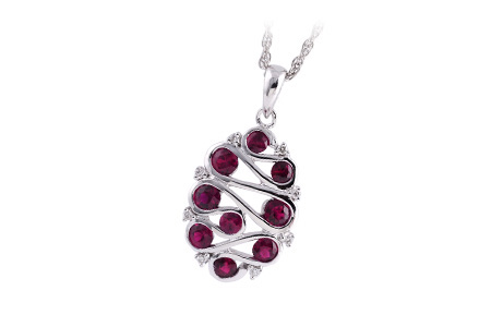 B184-89103: NECK .70 RUBY .75 TGW