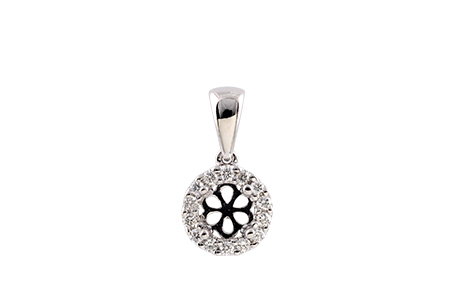 B186-67358: SEMI PENDANT .10 TW