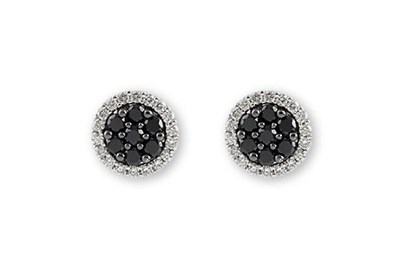 B186-70930: EARR .47 BLACK DIA .72 TW