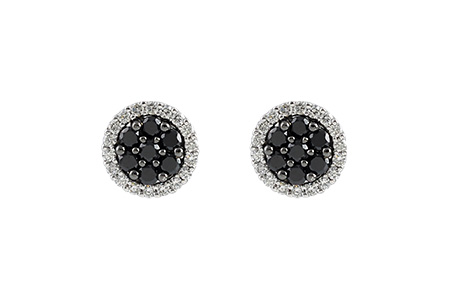 B186-70930: EARR .47 BLACK DIA .72 TW
