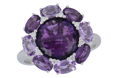 B188-48185: LDS RG 4.58 AMETHYST 4.64 TGW