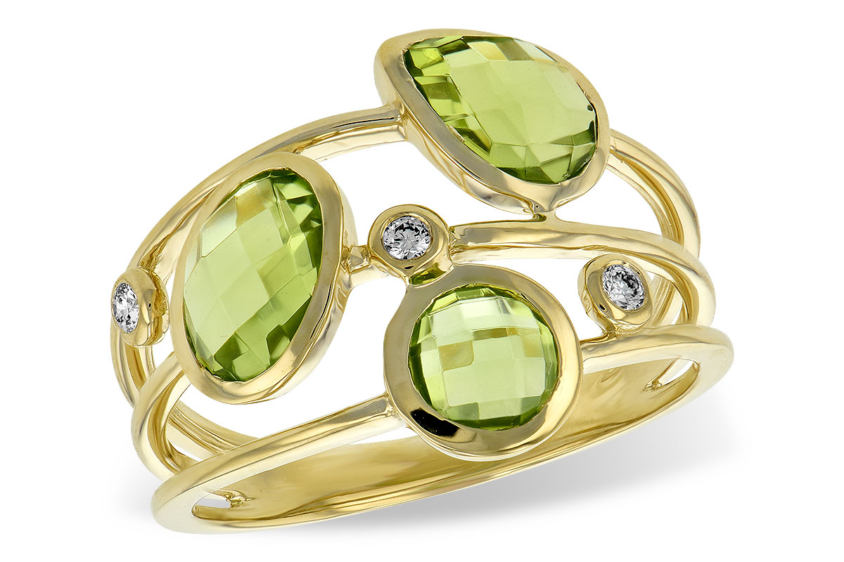 B189-40067: LDS RG 2.45 PERIDOT 2.50 TGW