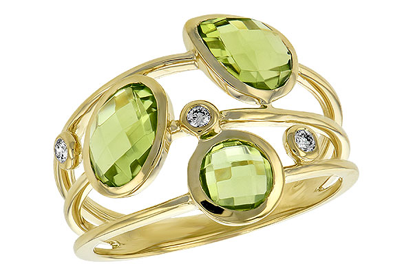 B189-40067: LDS RG 2.45 PERIDOT 2.50 TGW