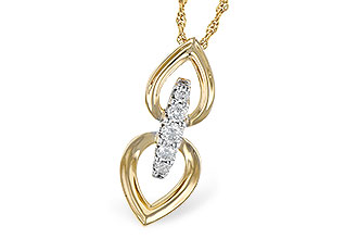 B273-01876: NECKLACE .22 TW