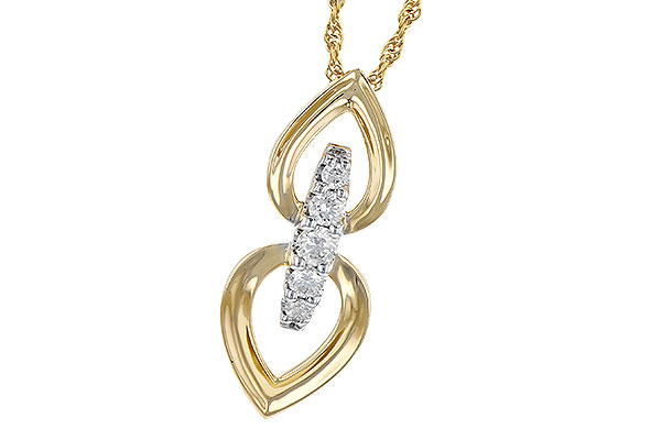 B273-01876: NECKLACE .22 TW