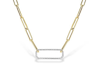 B273-90994: NECKLACE .50 TW (17 INCHES)