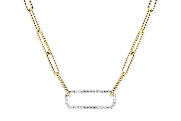 B273-90994: NECKLACE .50 TW (17 INCHES)