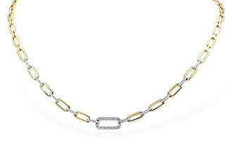 B273-94576: NECKLACE .58 TW