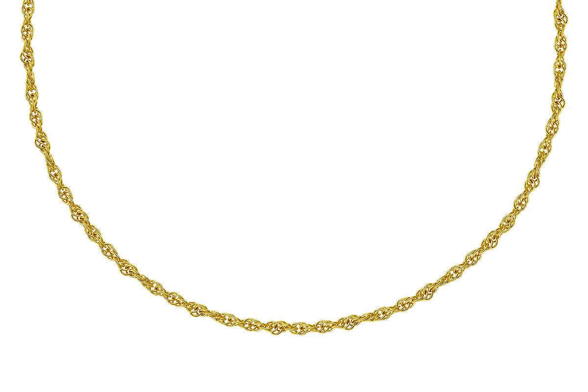 B273-96421: ROPE CHAIN (20IN, 1.5MM, 14KT, LOBSTER CLASP)