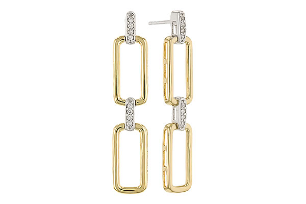 B273-97312: EARRINGS .08 TW