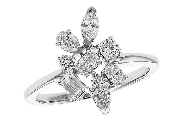 B273-98267: LDS DIA RG .75 TW FANCY CUT DIAMONDS