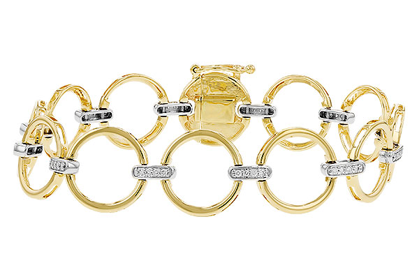 B274-81867: BRACELET .24 TW (7 INCHES)