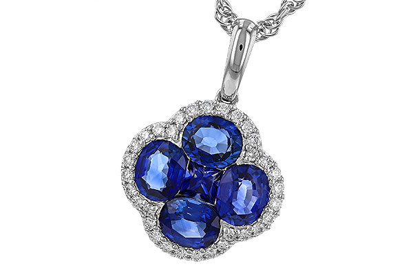 B274-82812: NECKLACE 1.72 SAPPHIRE 1.87 TGW