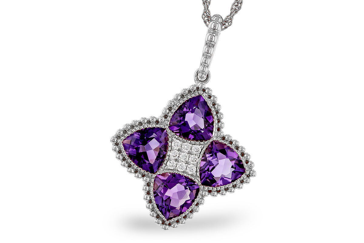 B274-86367: NECKLACE 2.22 AMETHYST 2.28 TGW
