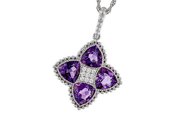 B274-86367: NECKLACE 2.22 AMETHYST 2.28 TGW